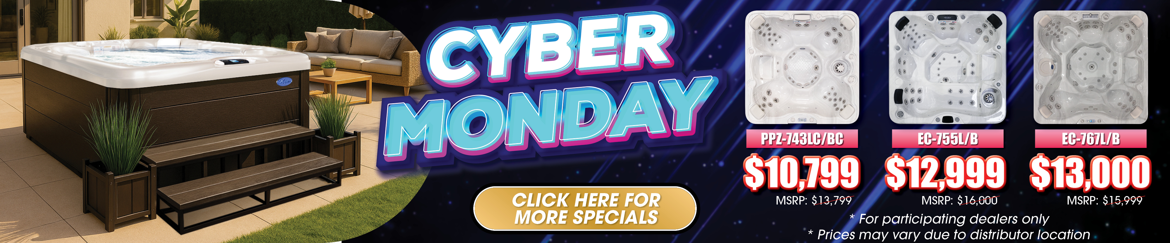 Calspas hot tub being used in a family setting - Sparks