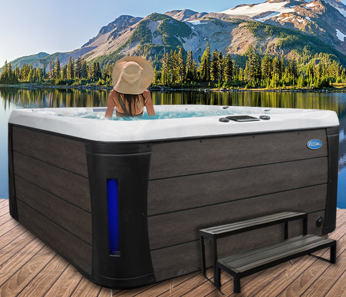 Calspas hot tub being used in a family setting - hot tubs spas for sale Sparks