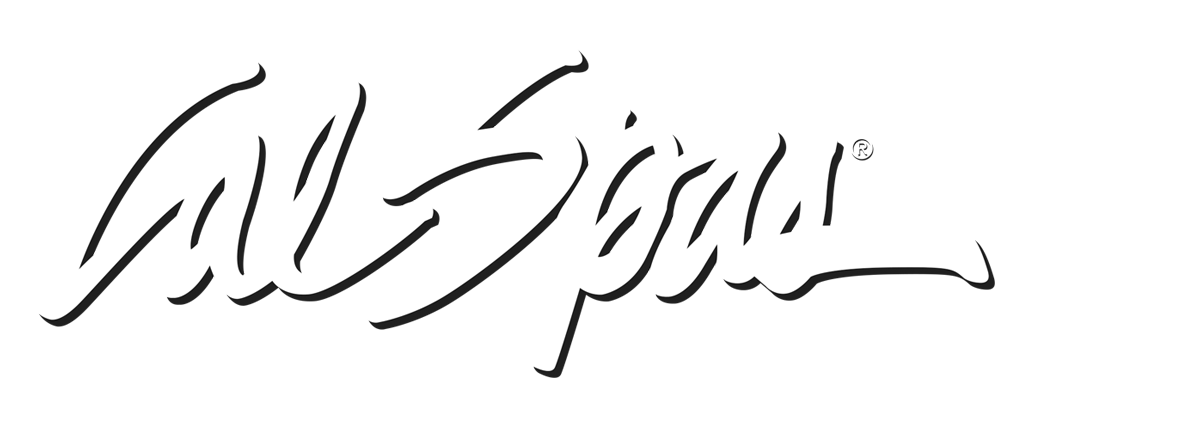 Calspas White logo hot tubs spas for sale Sparks